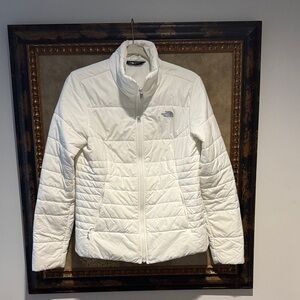 North Face White Puffer Jacket